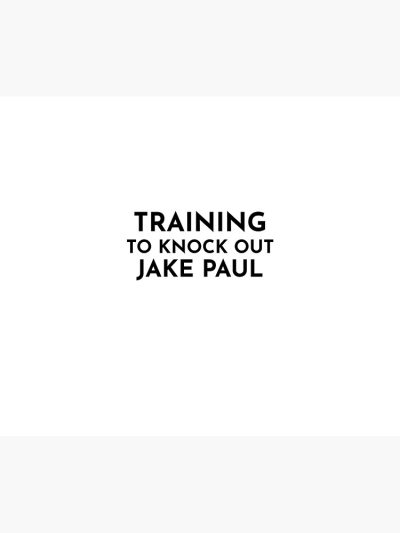 Training To Knock Out Jake Paul Tapestry Official Jake Paul Merch