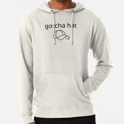 Gotcha Hat (Got Your Hat) Jake Paul Tattoo Image In Black Hoodie Official Jake Paul Merch