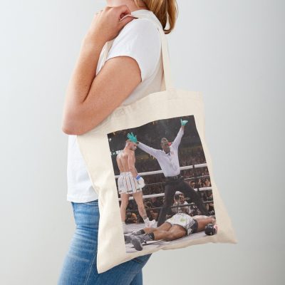 Jake Paul Vs Tyron Woodley Tote Bag Official Jake Paul Merch