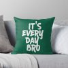 Mens Youth Boys It'S Every Day Bro Shirt Jake Paul Summer Throw Pillow Official Jake Paul Merch