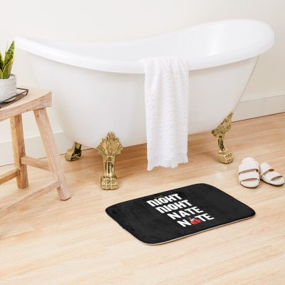 Jake Paul Vs Nate Robinson (Night Night Nate Nate) Bath Mat Official Jake Paul Merch