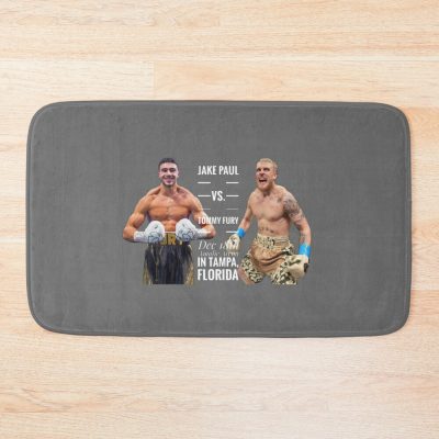 Jake Paul Vs Tommy Fury Bath Mat Official Jake Paul Merch