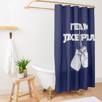 Team Jake Paul T Shirt Boxing Shower Curtain